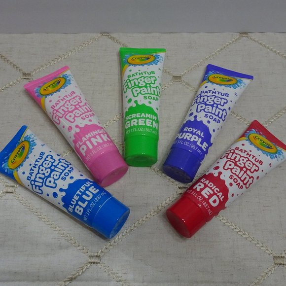 Crayola Other - CRAYOLA Bathtub FINGER PAINT Soap Variety Pack